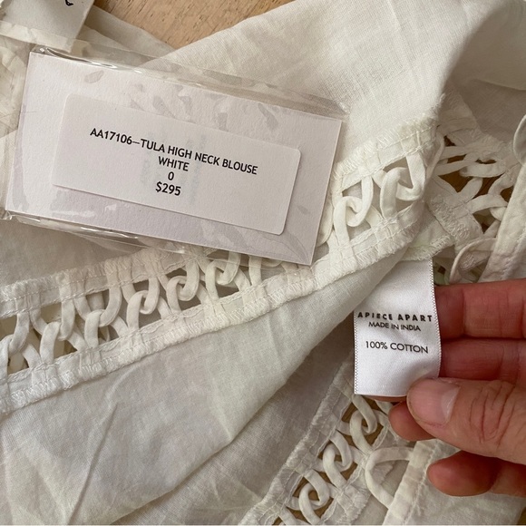 NEW Apiece Apart Tula high neck top - Picture 11 of 11